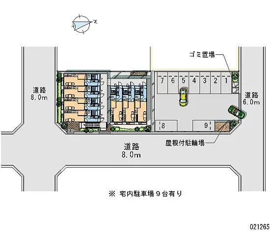 刈谷市荒井町２丁目 月極駐車場